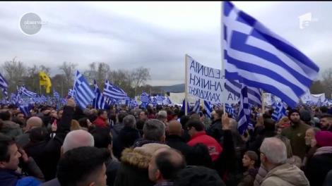 Manifestaţie de amploare la Salonic