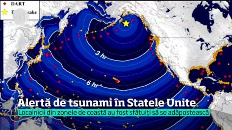 Alertă de tsunami pe &icirc;ntreaga coastă de vest a Statelor Unite