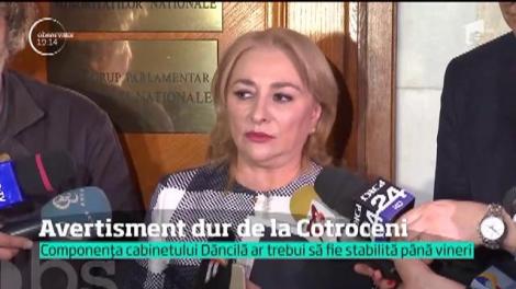 Viorica Dăncilă a fost audiată de parlamentarii de la UDMR