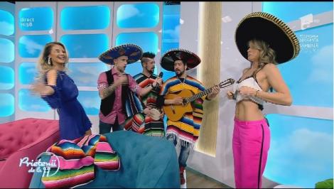 ”Dă din buricos, jos rochițos! Dezbrăcatos!”. Florin Ristei, șeful mexicanilor din platou