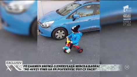 Ce te enervează cel mai tare la Mircea Badea? Carmen Brumă: Că îmi setează prioritățile