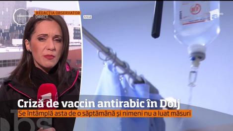Criză de vaccin antirabic în Dolj. O mamă și-a slavat copilul cu vaccinul antirabic cumpărat de la o farmacie