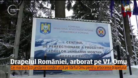 Cei mai buni jandarmi montani din România, marchează, în avans,centenarul Marii Uniri