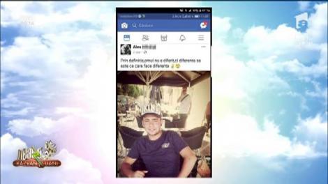 Mesajul zilei de pe Facebook e în română, deși nu pare! "Uytaten oci mei shi spunemi ka ma iubejti"