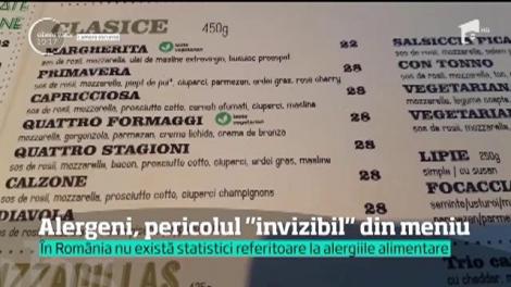 O masa în oraş se poate transforma în tragedie! Deşi legea e clară, multe restaurante nu trec alergenii din mâncare şi în meniu