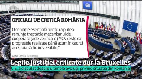 România primeşte critici şi avertismete fără precedent de la Bruxelles