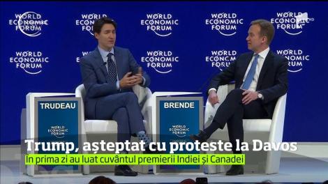 Cei mai puternici şi bogaţi oameni din lume s-au strâns în staţiunea elveţiană Davos. Participă la Forumul Economic Mondial