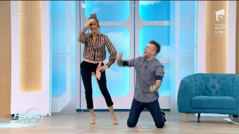 Florin Ristei a trecut la manele! Artistul i-a făcut o dedicație unică Ramonei, în direct. Michael Jackson l-a inspirat: "Ce curată ești Ramonaaa"