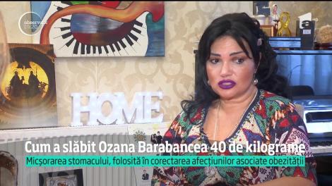 40 de kilograme date jos în şapte luni şi merge mai departe. Operaţia de micşorare a stomacului i-a schimbat radical viaţa Ozanei Barabancea: "Am voie la 100 de grame de mâncare la o masă"