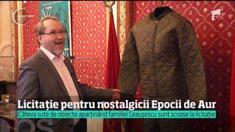 Licitație pentru nostalgicii Epocii de Aur
