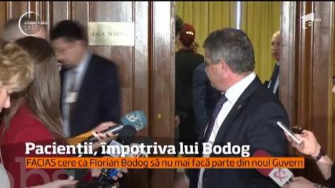 Pacienţii cer înlăturarea lui Florian Bodog de la cârma Ministerului Sănătăţii!