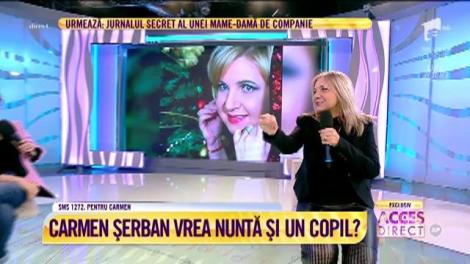 Carmen Șerban trăiește cea mai fericită perioadă din viața ei