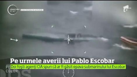 Doi foști agenți CIA susțin că este posibil să fi descoperit locul unde se află submarinul scufundat al lui Pablo Escobar