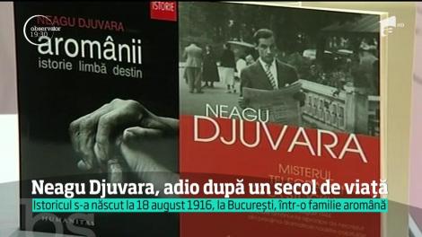 La 101 ani, istoricul Neagu Djuvara a încetat din viaţă