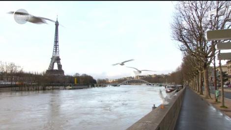 Alertă de inundații la Paris