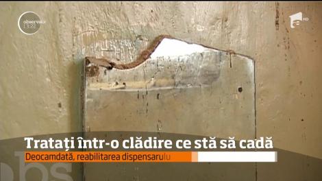 Imagini de groază au fost filmate într-un dispensar medical din România