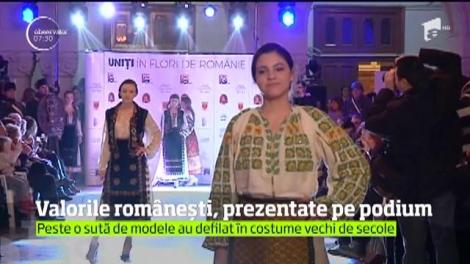 Valorile românești, prezentate pe podium