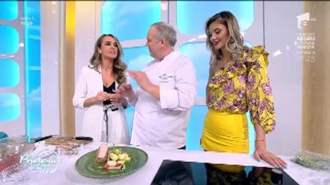 Festin culinar pentru gurmanzi. Mușchiuleț de porc în crumble de ciuperci