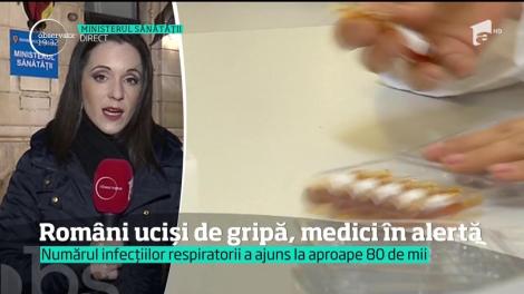 Români uciși de gripă, medici în alertă