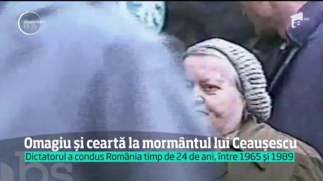 Tehnologia a ajuns şi la mormântul lui Nicolae Ceauşescu