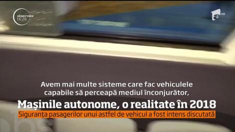 Mașinile autonome, o realitate în 2018