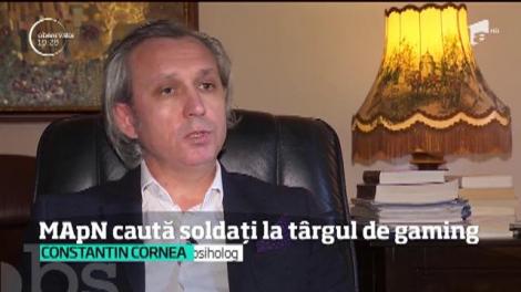 MAPN caută soldați la târgul de gaming