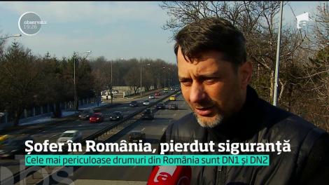 Șofer în România, pierdut siguranță
