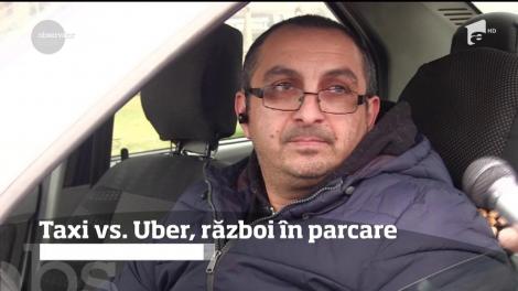 Conflictul dintre şoferii de taxi şi cei de la Uber s-a transformat într-un război de stradă