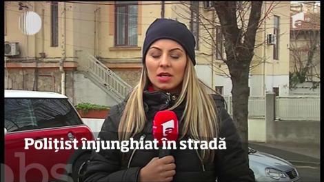 Polițist, din Iași, înjunghiat în plină stradă