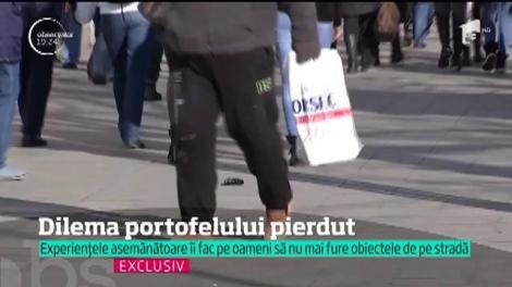 Dilema portofelului pierdut! Specialiștii spun că hoții se simt vinovați când sunt prinși și găsesc scuze