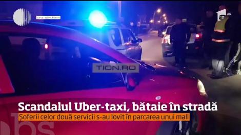 Bătaie în stradă între taximetrişti şi şoferii Uber, la Timişoara. Doi oameni au fost răniţi şi 12 persoane au ajuns la audieri