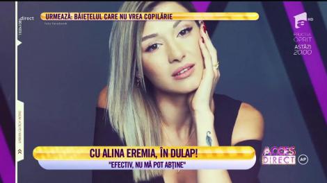 Piesele unicat din garderoba Alinei Eremia: "Efectiv, nu mă pot abține"