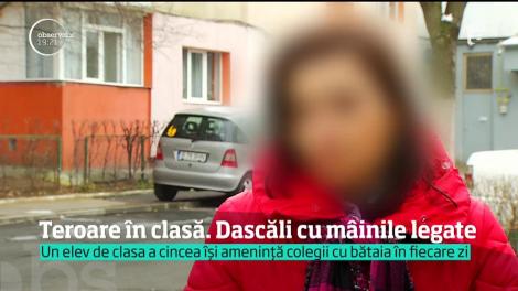 Teroare în clasă! Un elev de clasa a cincea își amenință colegii cu bătaia în fiecare zi