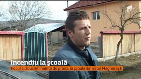 Incendiu la o școală din județul Gorj