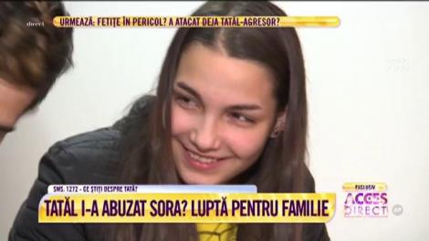 Tatăl vitreg i-a abuzat sora? Roxana, acuzații grave la adresa iubitului mamei sale