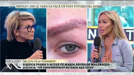 Raluca Podea o acuză pe Maria Păun de malpraxis: ”Un profesionist nu face așa ceva”