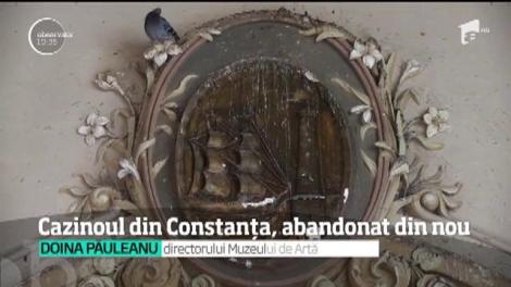 Cazinoul din Constanţa arată ca după bombardamente. În lipsa reconsolidărilor, riscă se se prăbuşească