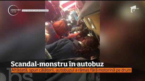 Scandal într-un mijloc de transport public din Baia Mare