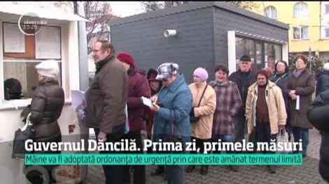 Guvernul Dăncilă. Prima zi, primele măsuri