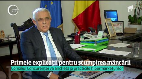 Noi mâncăm tot mai scump, iar Consiliul Concurenţei ridică din umeri. Europa e de vină pentru creşterile de preţuri de la noi
