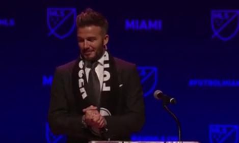 David Beckham şi-a lansat propria echipă de fotbal la Miami