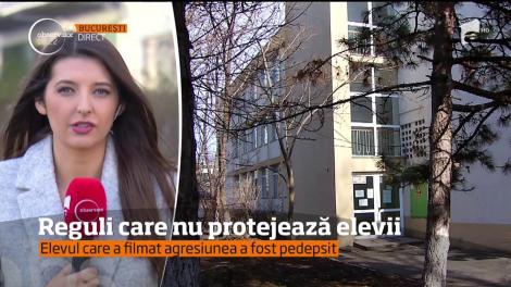 Reguli care nu protejează elevii! Cum a fost pedepsit copilul care a filmat bătaia de la şcoala 149 din Capitală