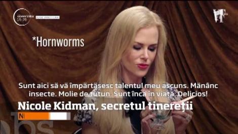 Insectele, o adevărată delicatesă pentru actrița Nicole Kidman