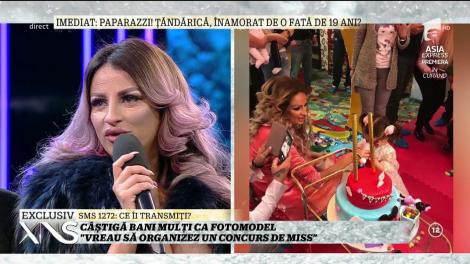 Sânziana: ”Vreau să organizez un concurs de miss pentru fetițe foarte mici”