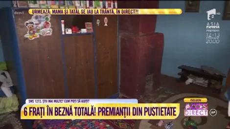 Șase suflete se roagă pentru o minune! Într-o casuță, din pustietate, în beznă totală, cei șase frățiori cu ochi înecați în dor, încearcă să supraviețuiască