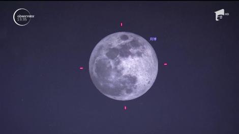 Luna va fi mai mare decât de obicei