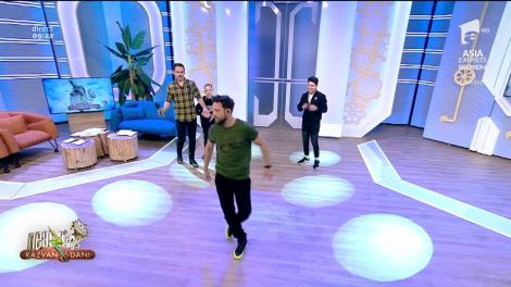 Închideți televizoarele, ascundeți copiii! Dani și-a adus aminte de schemele de breakdance din tinerețe: "Mă ține aici, la blugi. Le arăt și râma, pe pauză"