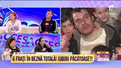 Aurelia, mama celor șase frați crescuți doar de tată, neagă acuzațiile soțului: "Când i-am spus că am un bărbat în Italia, l-am păcălit"