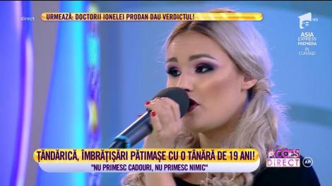 Ovidiu Lipan Țăndărică, melodie alături de Alexandra Tănăsoiu, în platoul Acces Direct