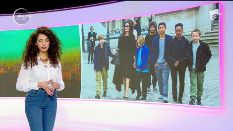 Angelina Jolie îşi pune pe primul plan copiii, nu contează dacă este prinsă cu muncă sau cu acţiuni umanitare